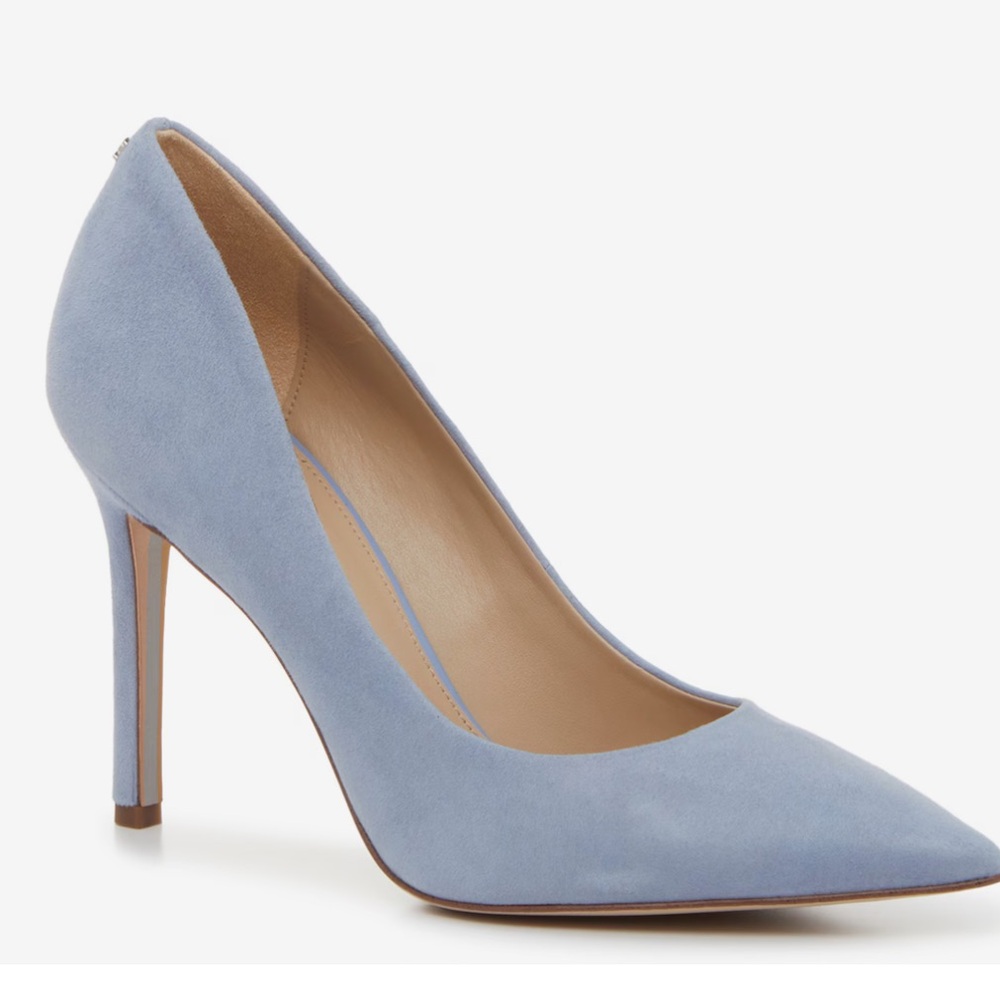 Sam Edelman Blue Suede Pumps